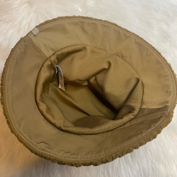 Lululemon Textured Fleece Bucket Hat All Spice Brown ALSC Unisex Size S/M - Picture 2 of 5